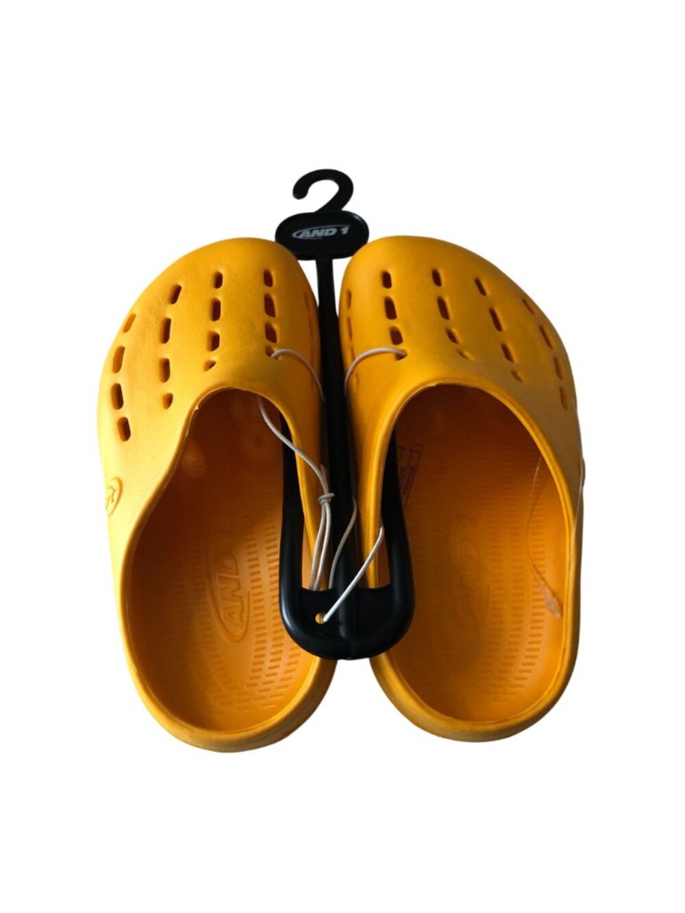 And1 Kids Bodega Clogs Rubber Yellow 2 - Picture 3 of 5